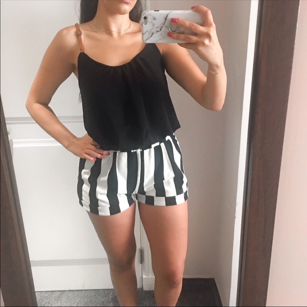 Striped Romper